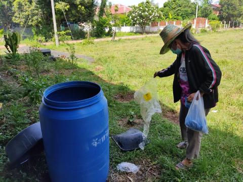 โครงการพ่นหมอกควันเพื่อรณรงค์ป้องกันโรคไข้เลือดออก ประจำปี 2564