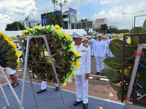 การจัดกิจกรรมเนื่องในวันนวมินทรมหาราช วันที่ 13 ตุลาคม 2567 ณ พระบรมราชานุสาวรีย์พระบาทสมเด็จพระพุทธยอดฟ้าจุฬาโลกมหาราช (ร.1)