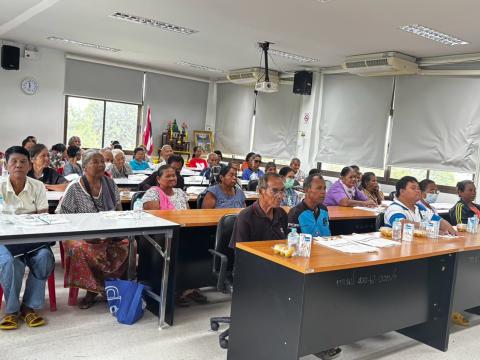 โครงการพัฒนาศักยภาพและสนับสนุนการมีส่วนร่วมของคนพิการและผู้สูงอายุ