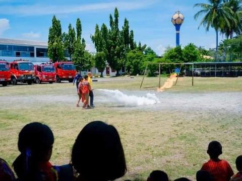 โครงการซักซ้อมแผนป้องกันและบรรเทาสาธาณภัย